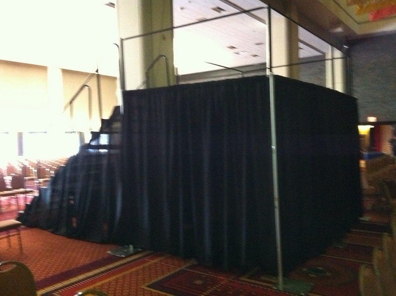Stair Rental to an 8' high Stage